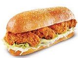 Chicken Strips Salami Sandwich