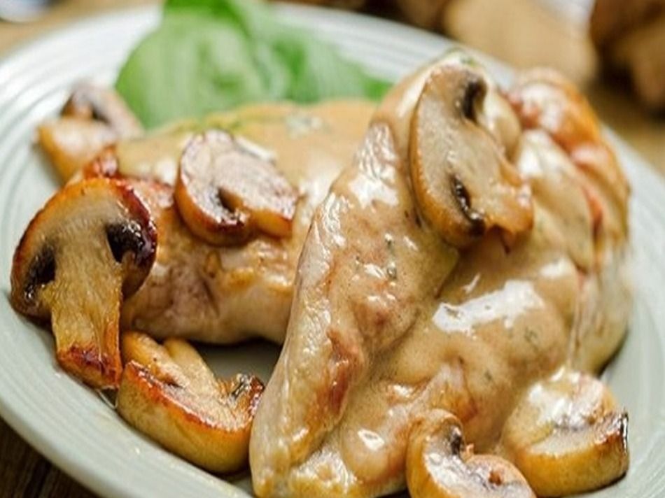 Chicken Mushroom Dish