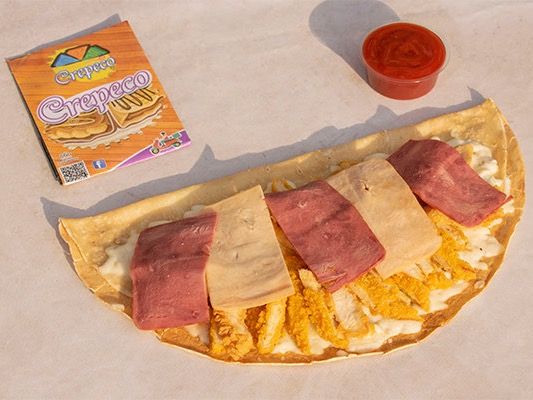 Chicken Jalapeno Crepe