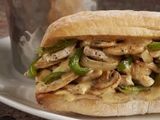 Chicken With Mushroom And Cheese Sandwich
