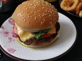 Cheese Beef Burger Sandwich