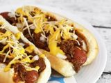Hot Dog With Cheese Sandwich