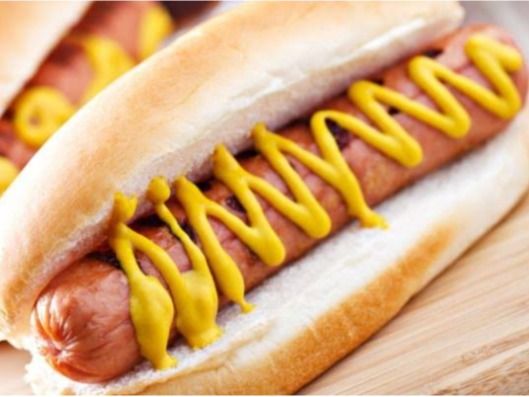 Plain Hot Dog Sandwich
