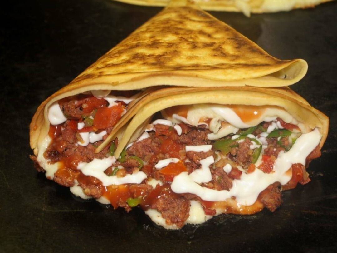 Minced Sausage Crepe