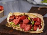 Mexican Hot Dog Crepe