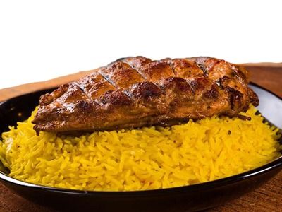 Boneless Grilled With Basmati Rice Platter