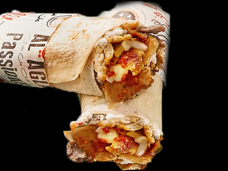 Classic Chicken Shawarma Roll