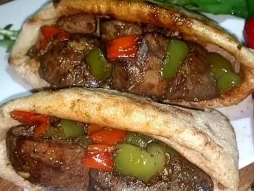 Alexandrian Liver Sandwich