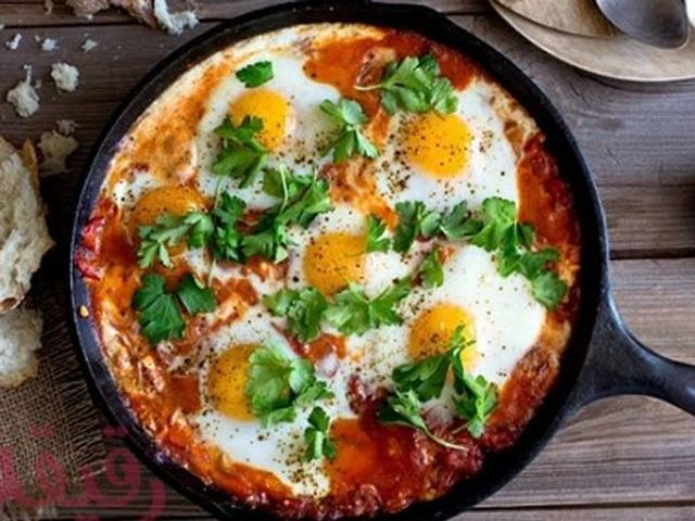 Foul with eggs
