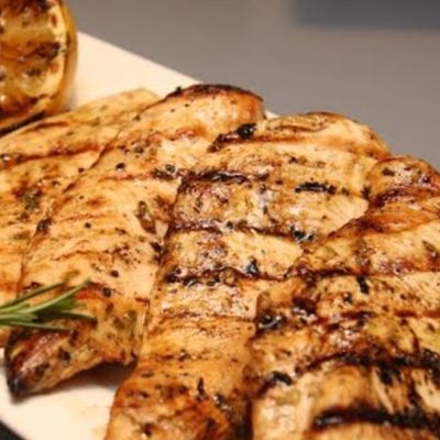 Charcoal grilled fillet
