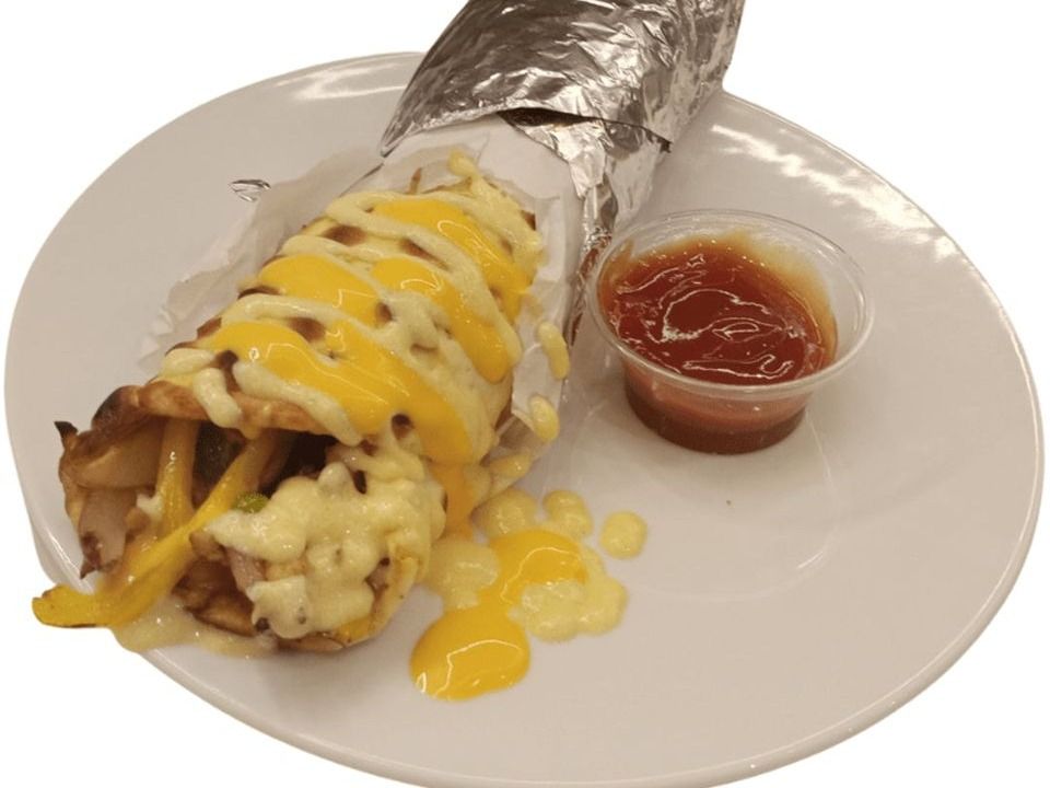 Stromboli Chicken Shawarma