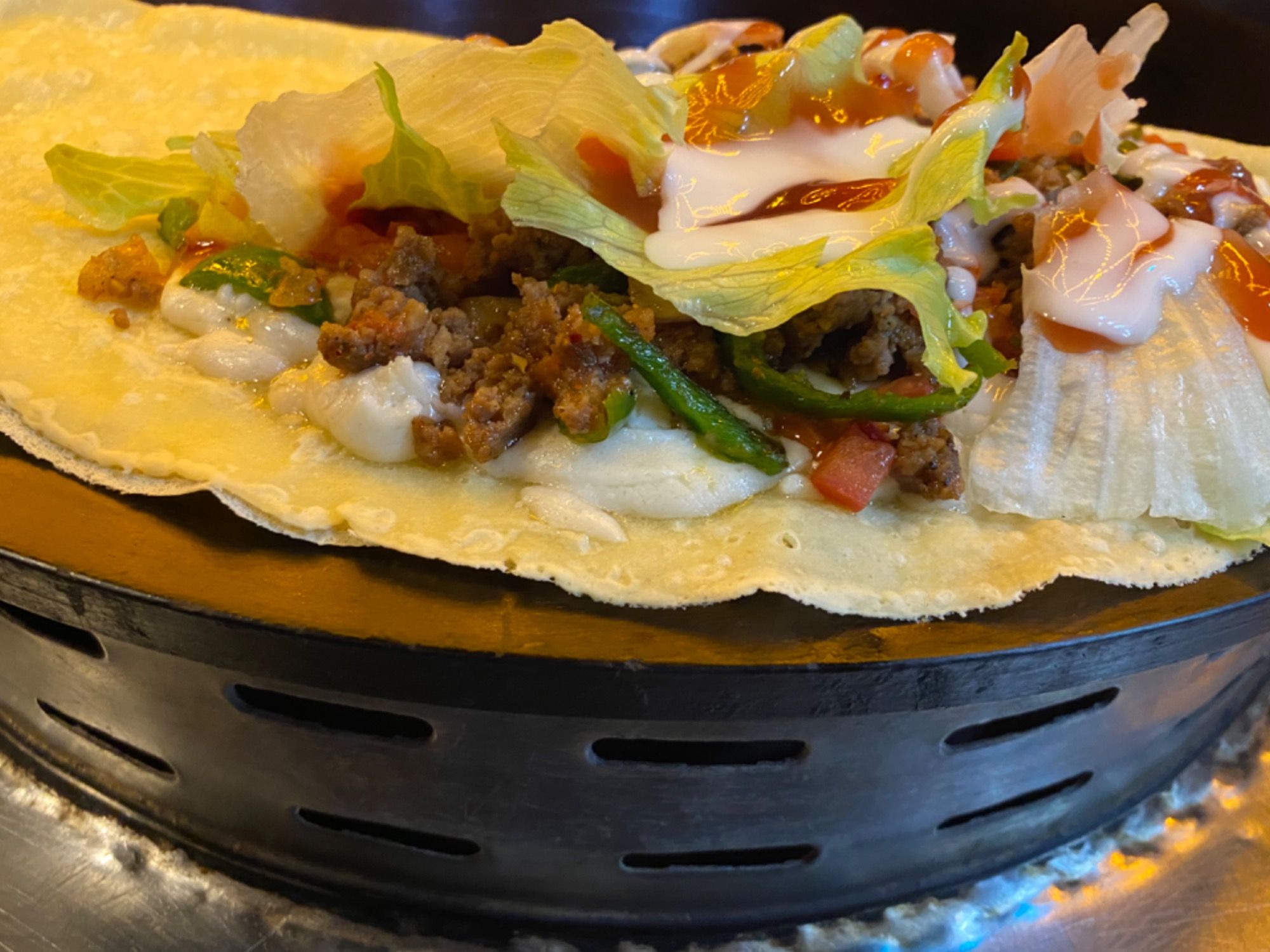 Minced Meat Crepe