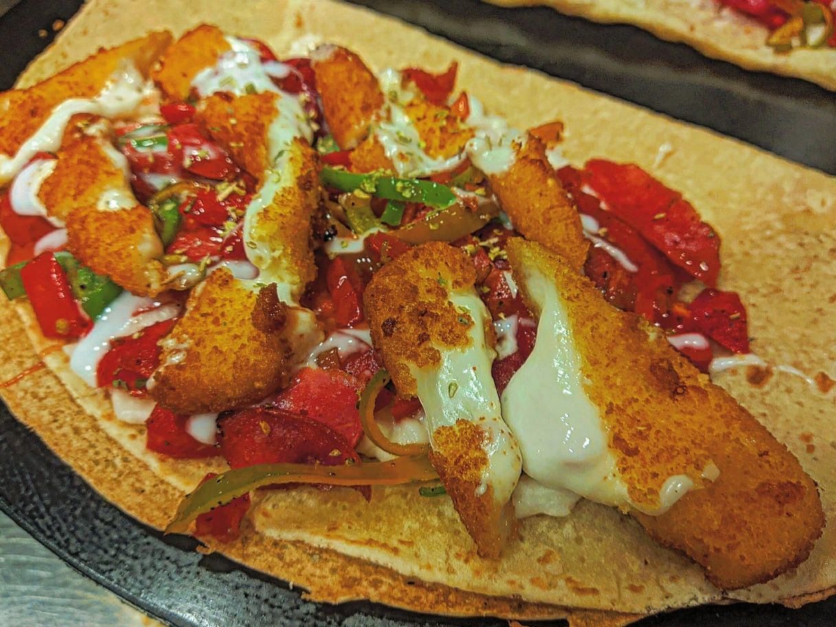 Hot Dog Crepe