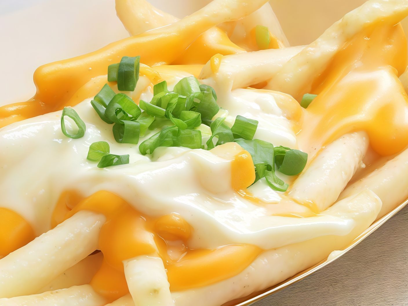 Cheese French Fries Platter