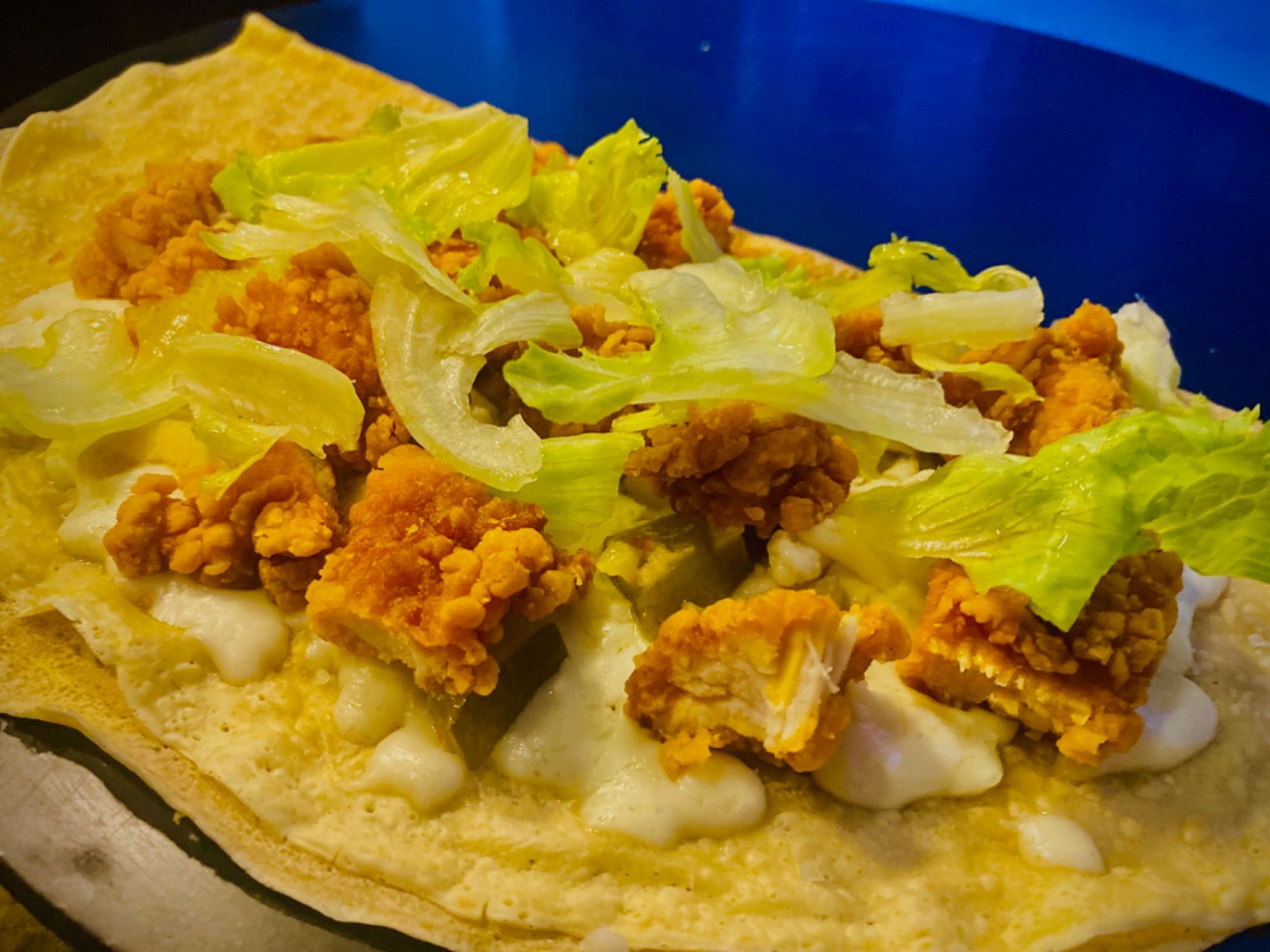 Chicken Strips Crepe