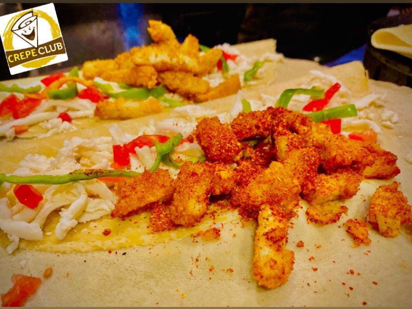 Spicy Chicken Zinger Crepe