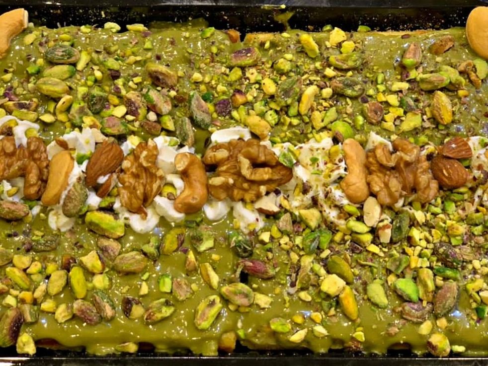 Pistachio Waffle