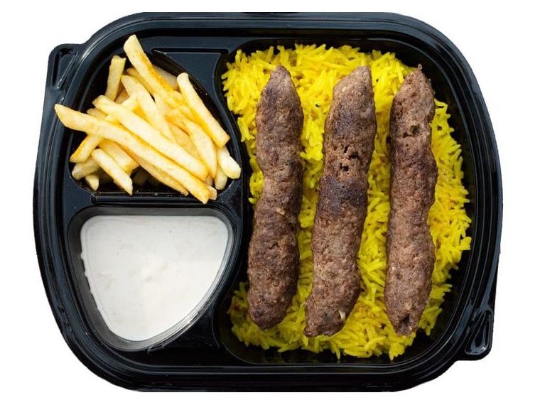 Rice With Kofta Meal