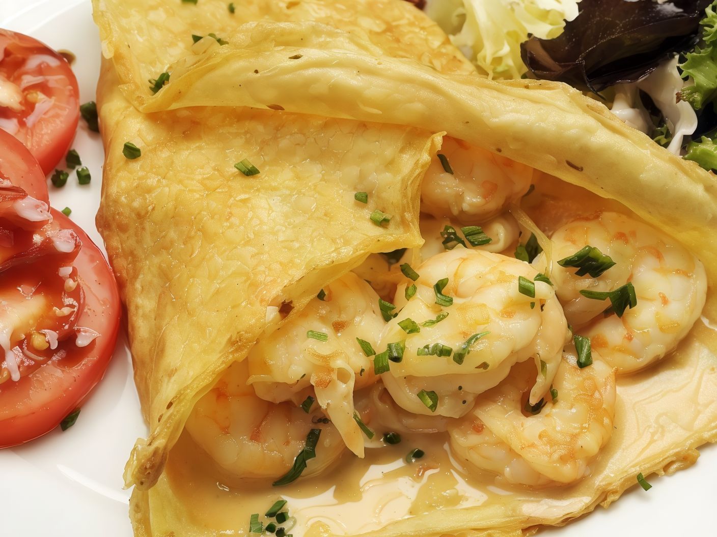 Shrimp Crepe
