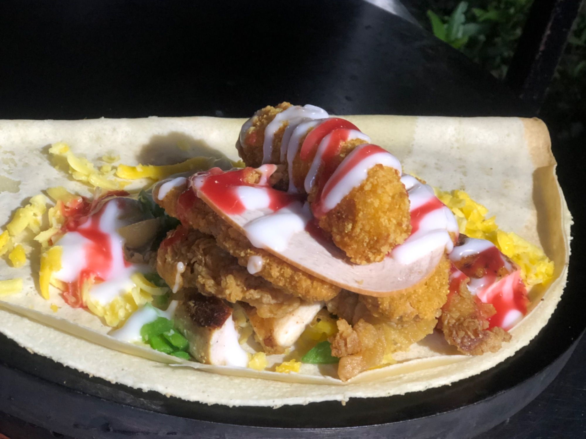 Fried Mix Crepe