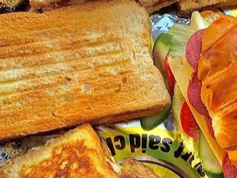 Pastrami toast