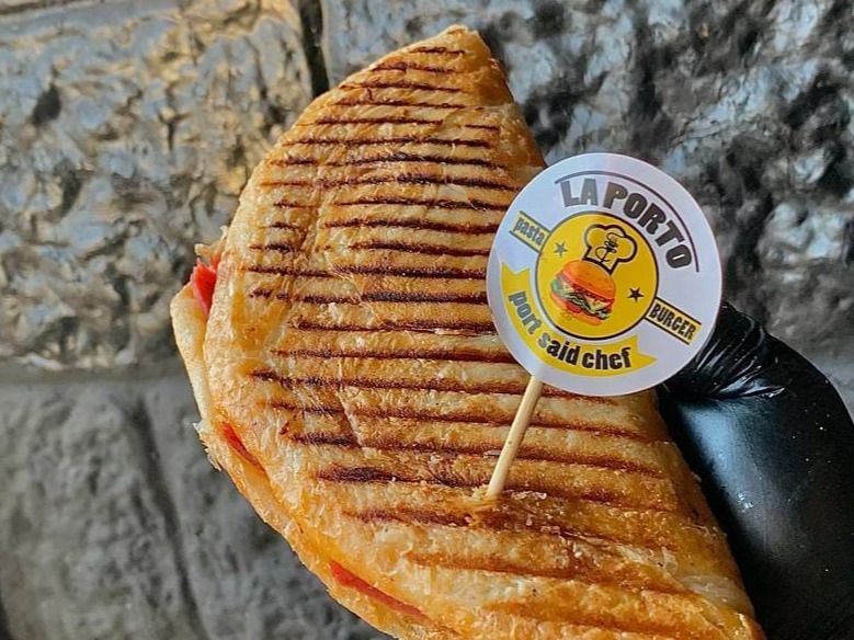 smoked turkey Feteer toast