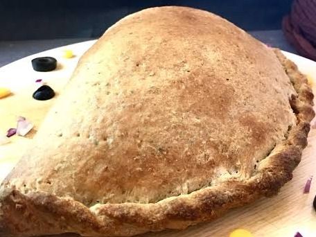Salami Calzone