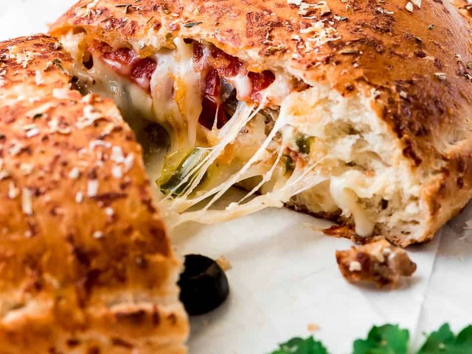 Hot Dog Calzone