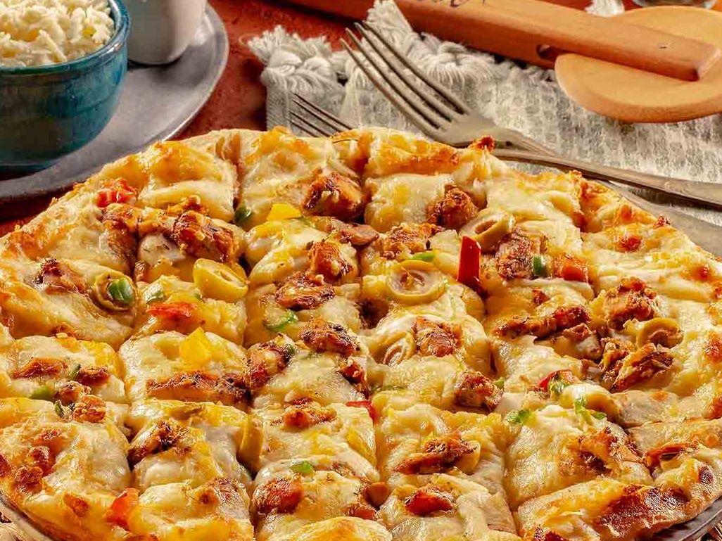 chicken fajita oriental pie