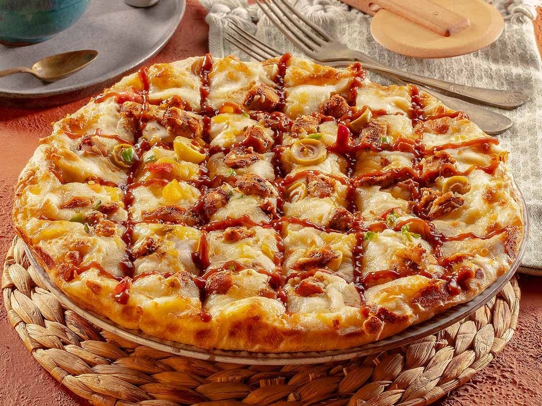 chicken BBQ with kiri oriental pie