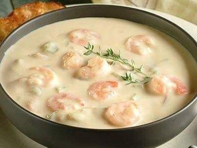 Large Creamy Shrimp Soup
