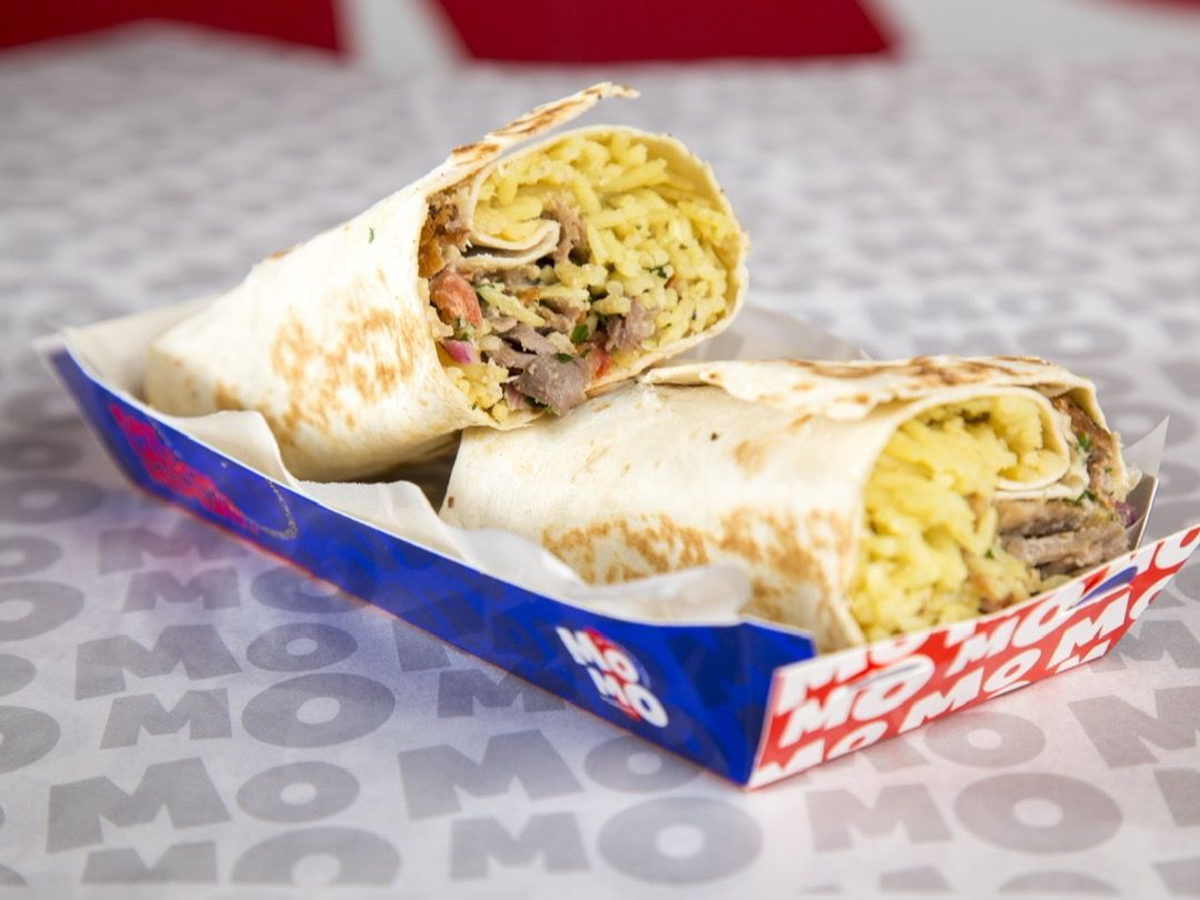 Meat Shawarma Burrito