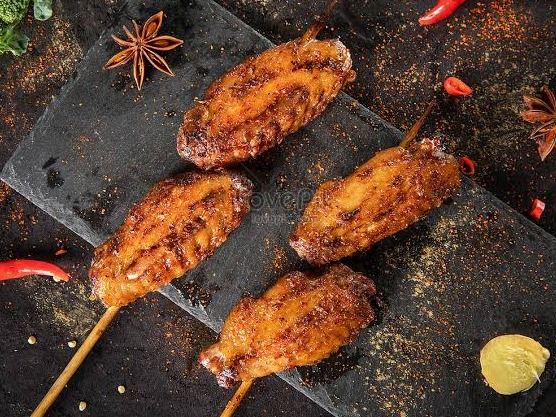 Grilled Chicken Wings Meal