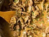 Beef Stroganoff