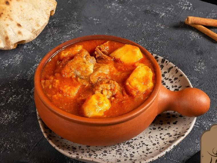 Potatoes With Meat Tagine