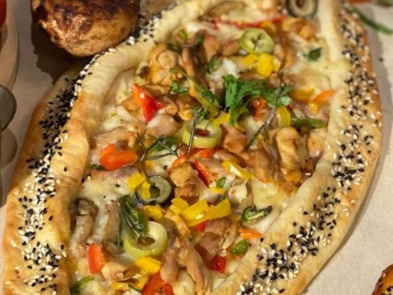 Chicken Borek Pide