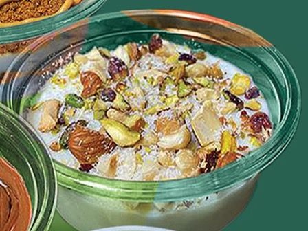 Nuts Rice Pudding Box