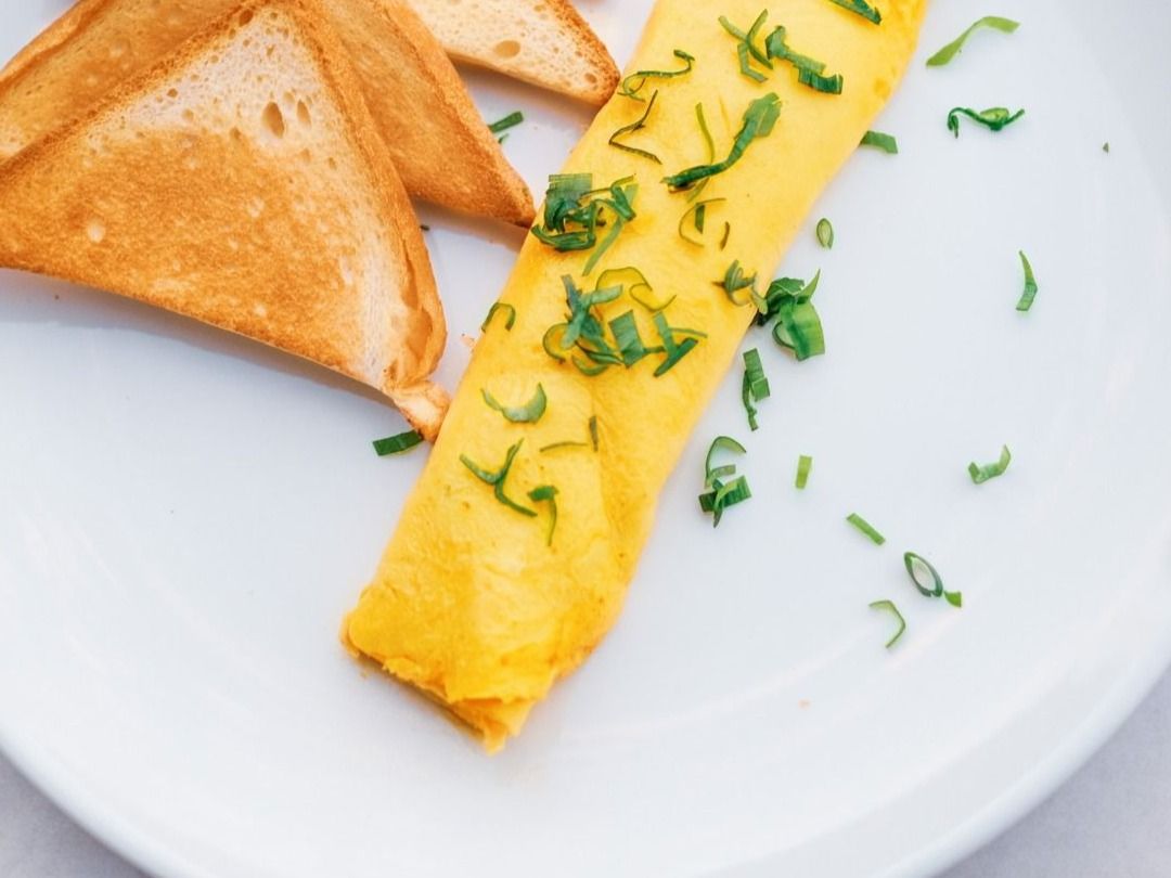 Plain omelette