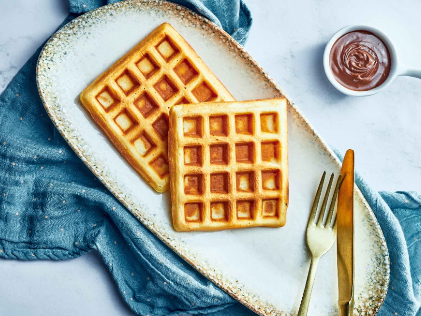 Marble waffle