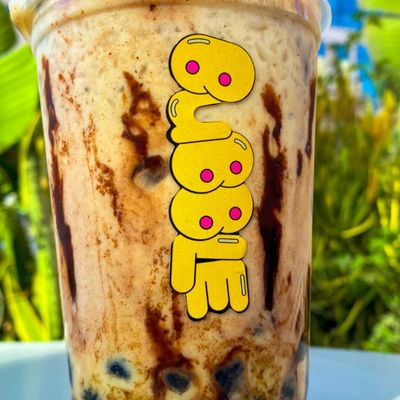 Tiramisu Milkshake With Tapioca