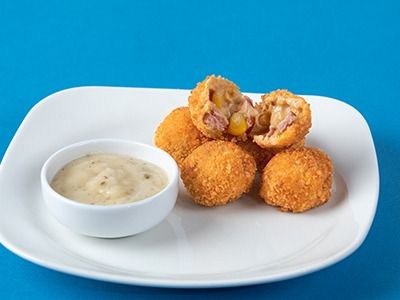 Creamy Corn Balls