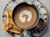 Mushroom Cappuccino Soup