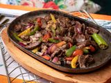 beef skillet fajita