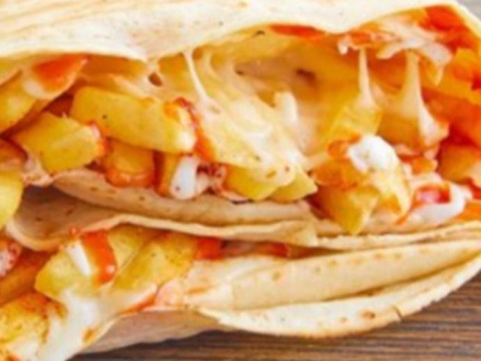 Cheese Potato Crep