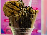 Ice chocolate cookies