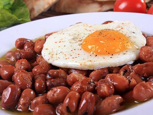 Foul With Fried Eggs