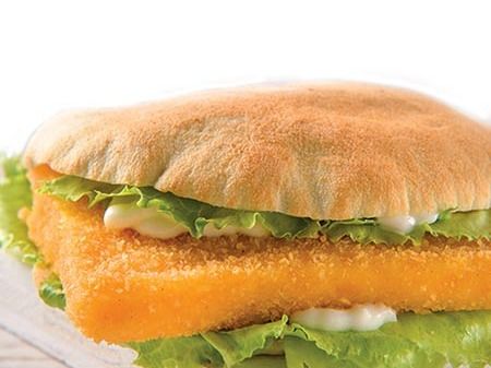 Fried cheese sandwich