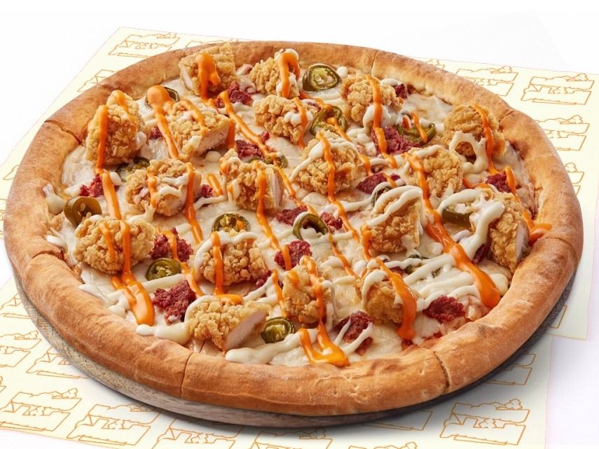 Crispy Chicken Pizza