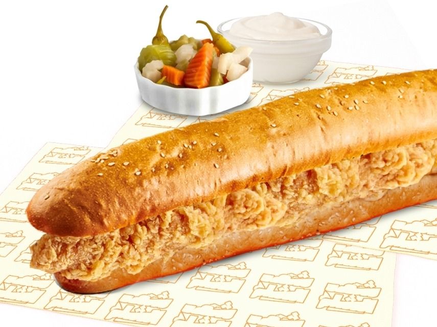 El Hadaba Crispy French Sandwich