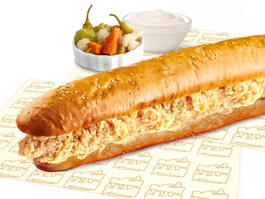 El Hadaba Zinger French sandwich